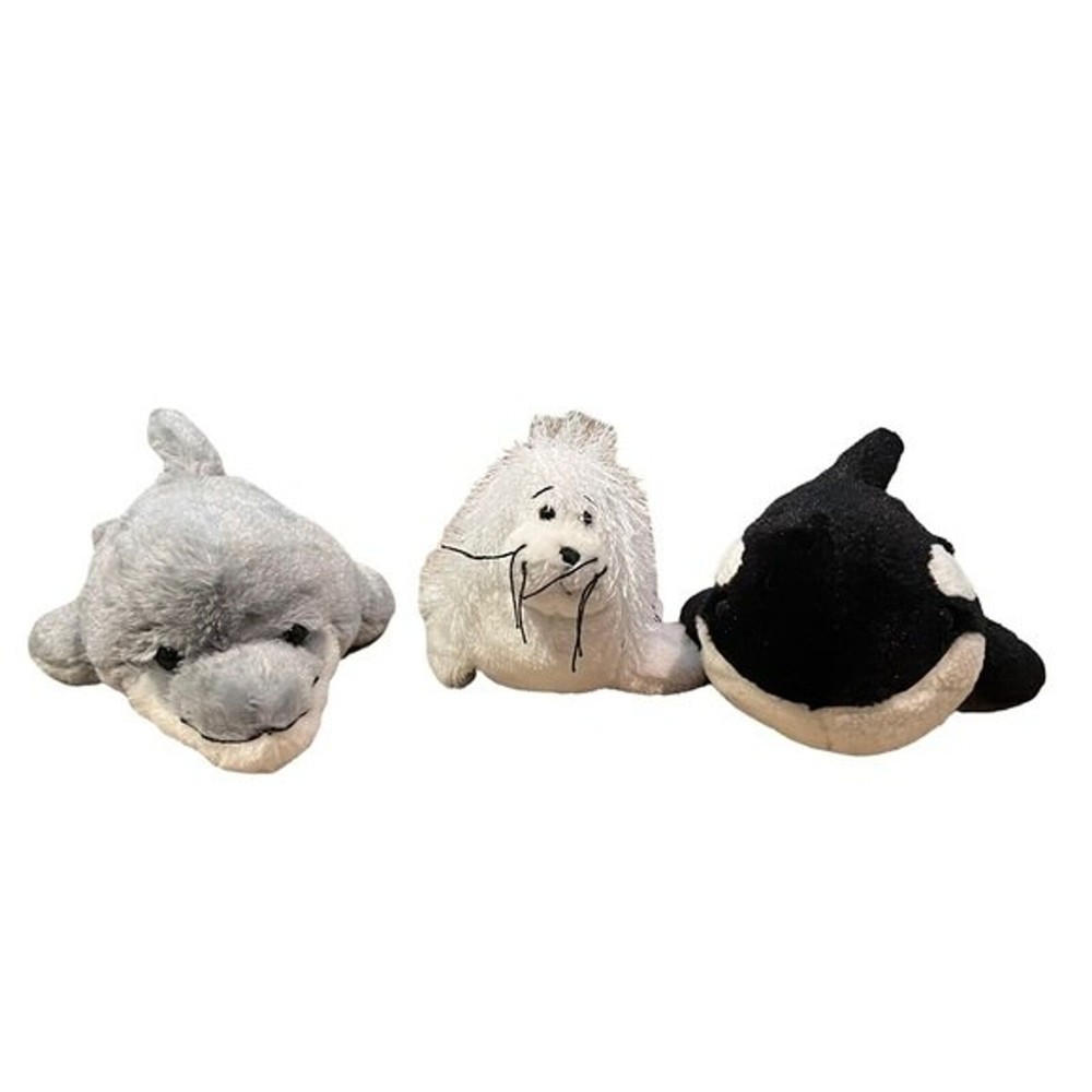 Webkinz Ganz Lot of 3 - Dolphin, Orca and Seal - NO Codes
